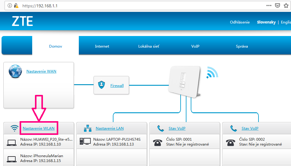 ZTE_ENTRY_II nastavenie_WLAN