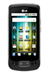 LG P500 Optimus One Black