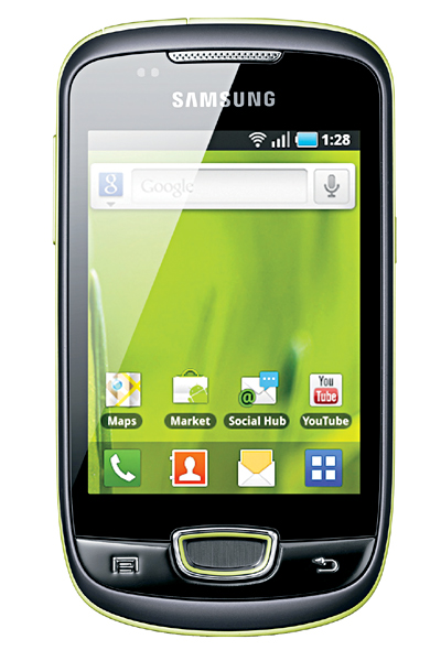 Samsung Green on Samsung Galaxy Mini Green  Slovak Telekom