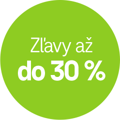 Zľavy až do 30%