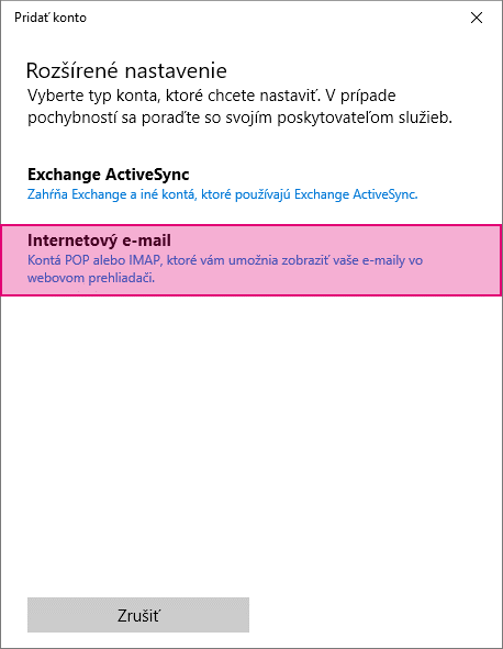 ako môžem pripojiť yahoo e-mail do programu Outlook