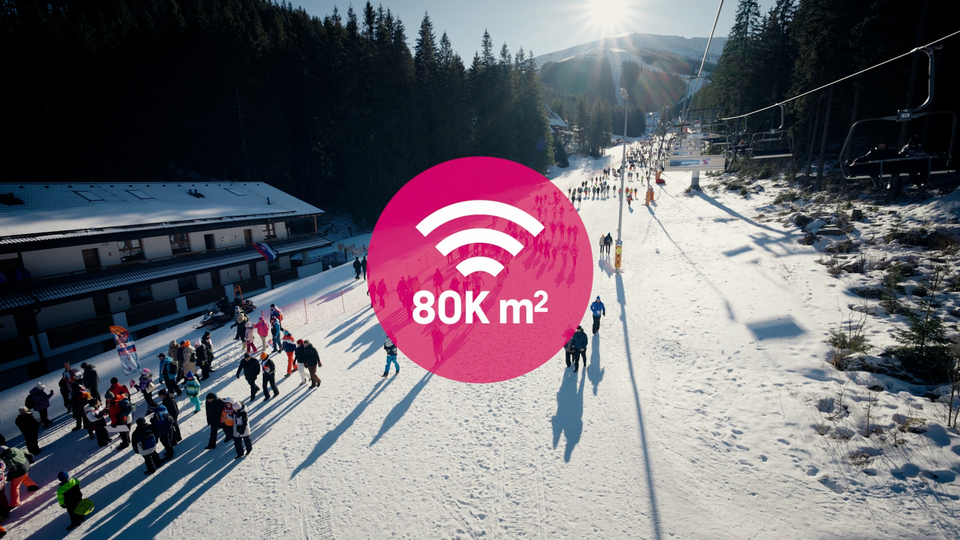 V Jasnej sme Wi-Fi signálom pokryli 80 kilomerov štvorcových