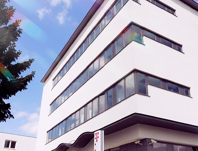 Budova Telekom DataCentra na Slovensku.