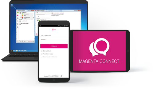 Magenta Connect je aplikácia pre efektívnu komunikáciu v tíme