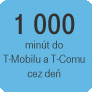 Balíček 1000 minút do T-Mobilu cez deň